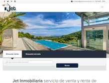 Tablet Screenshot of jetinmobiliaria.com.mx